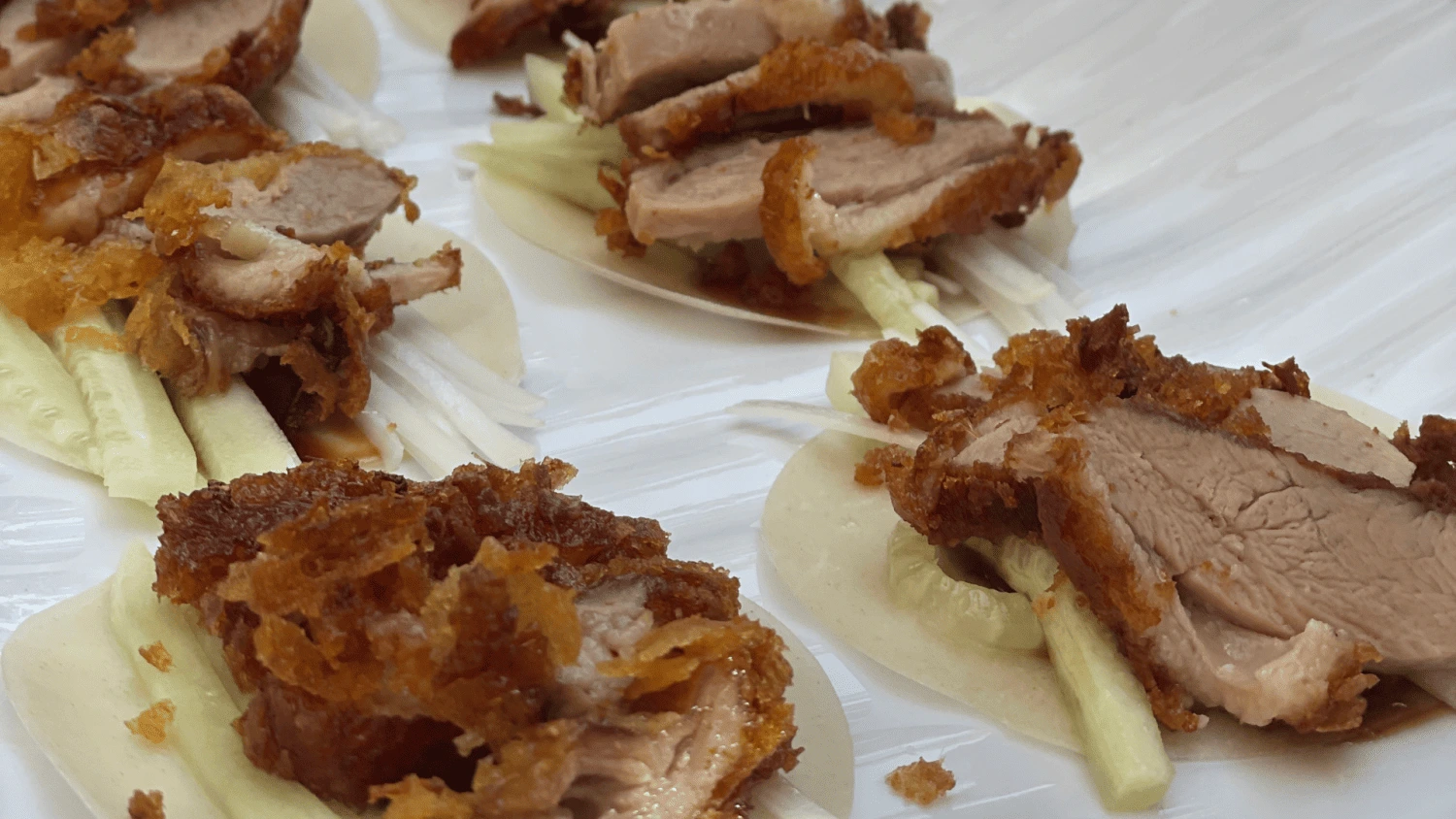 Close up de la estación de pato en La Quinta de Illescas.