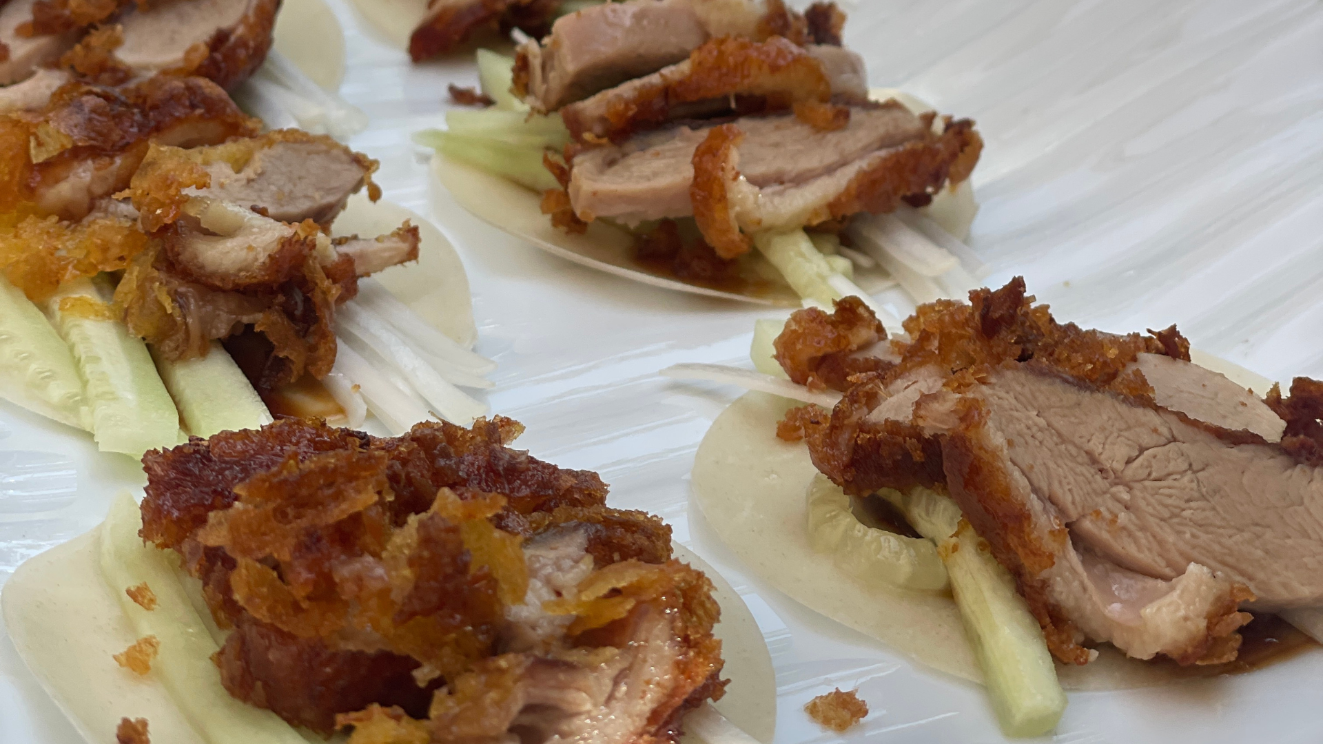 Close up de la estación de pato en La Quinta de Illescas.