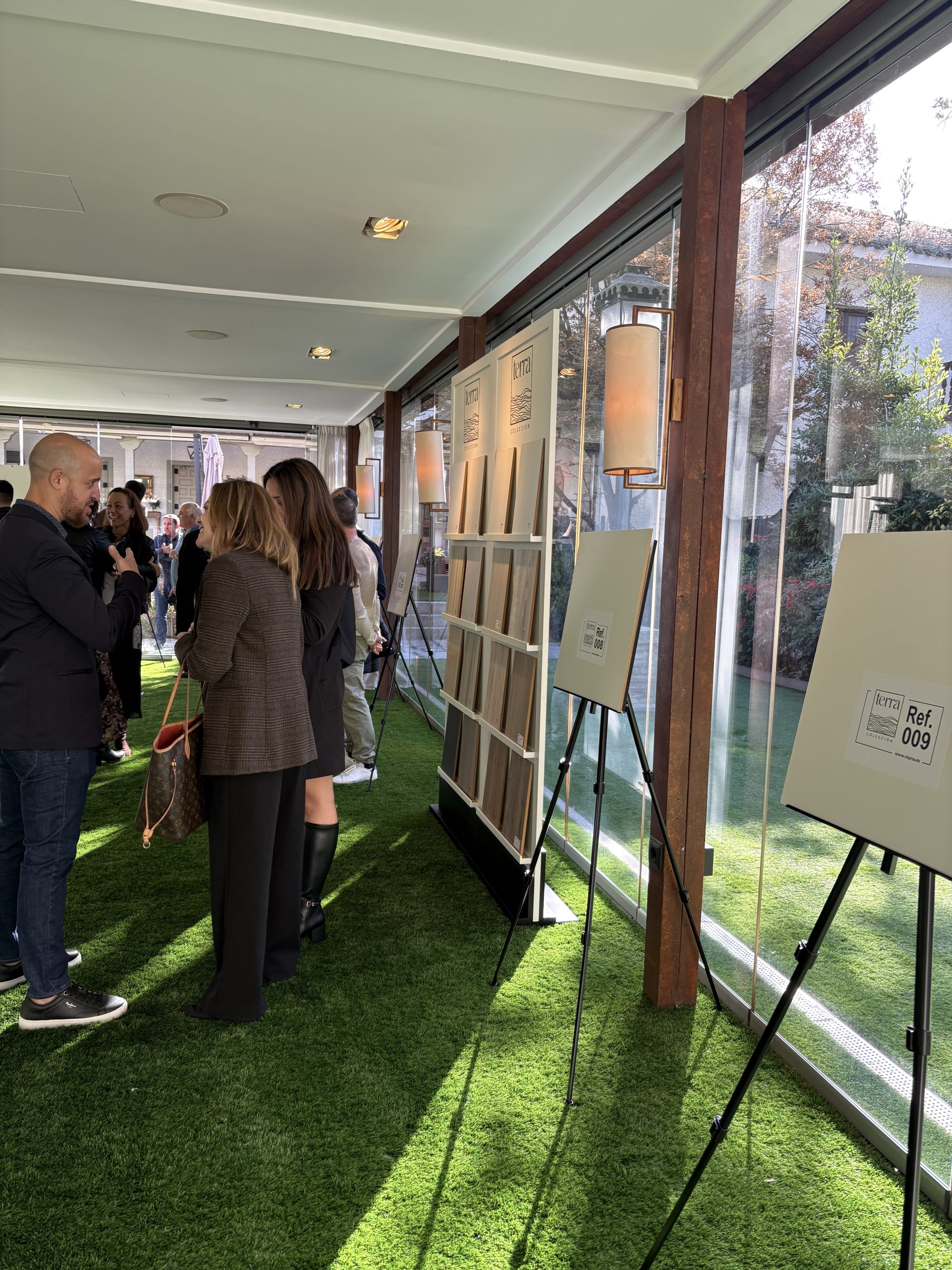 Foto del evento corporativo de la Colección Terra de Fabricados Reyna.