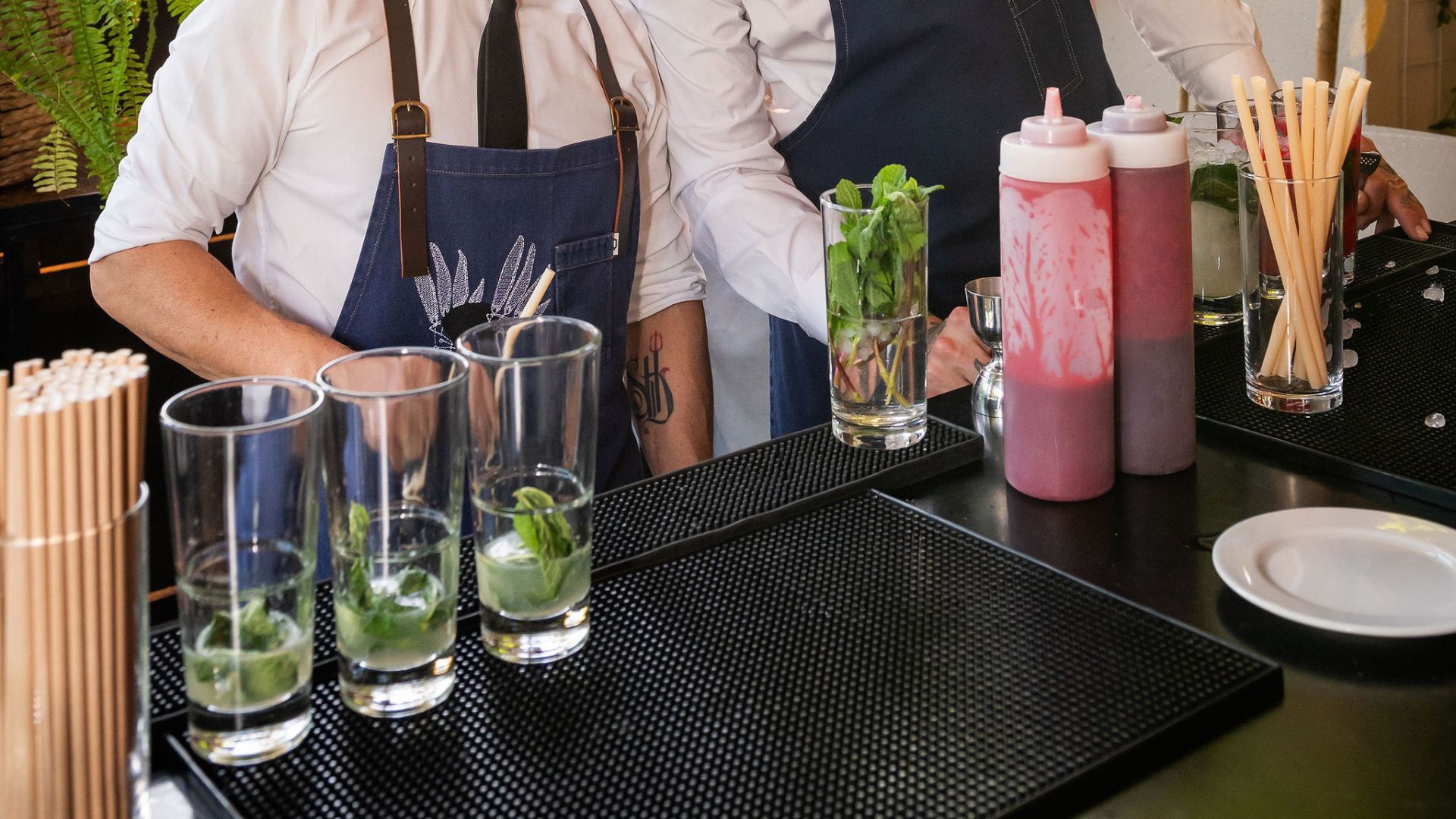 Corner de mojitos para eventos en La Quinta de Illescas